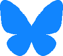 Icon of the Bluesky logo.