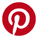 Icon of the Pinterest logo.