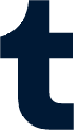 Icon of the Tumblr logo.