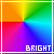 Button for the Bright Colors fanlisting.