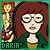 Button for the Daria TV show fanlisting.