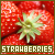 Button for the Strawberries fanlisting.