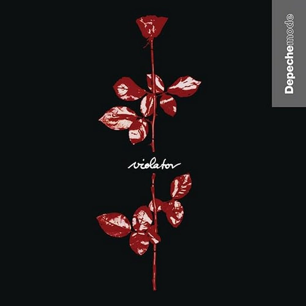 Image of the cover of Depeche Mode's 'Violator' album.