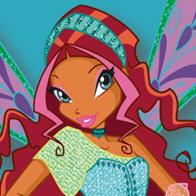 Image of Aisha from the 'Winx Club' TV series.