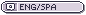Badge that reads 'ENG/SPA' with a white rectangular text bubble on the left.