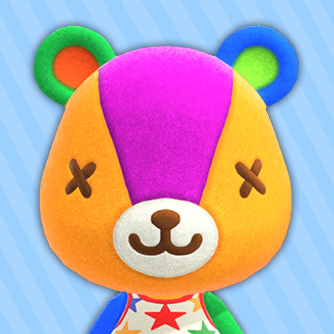 Image of Stitches from the 'Animal Crossing' games.