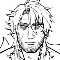 Sketch of Varka in a frontal view.