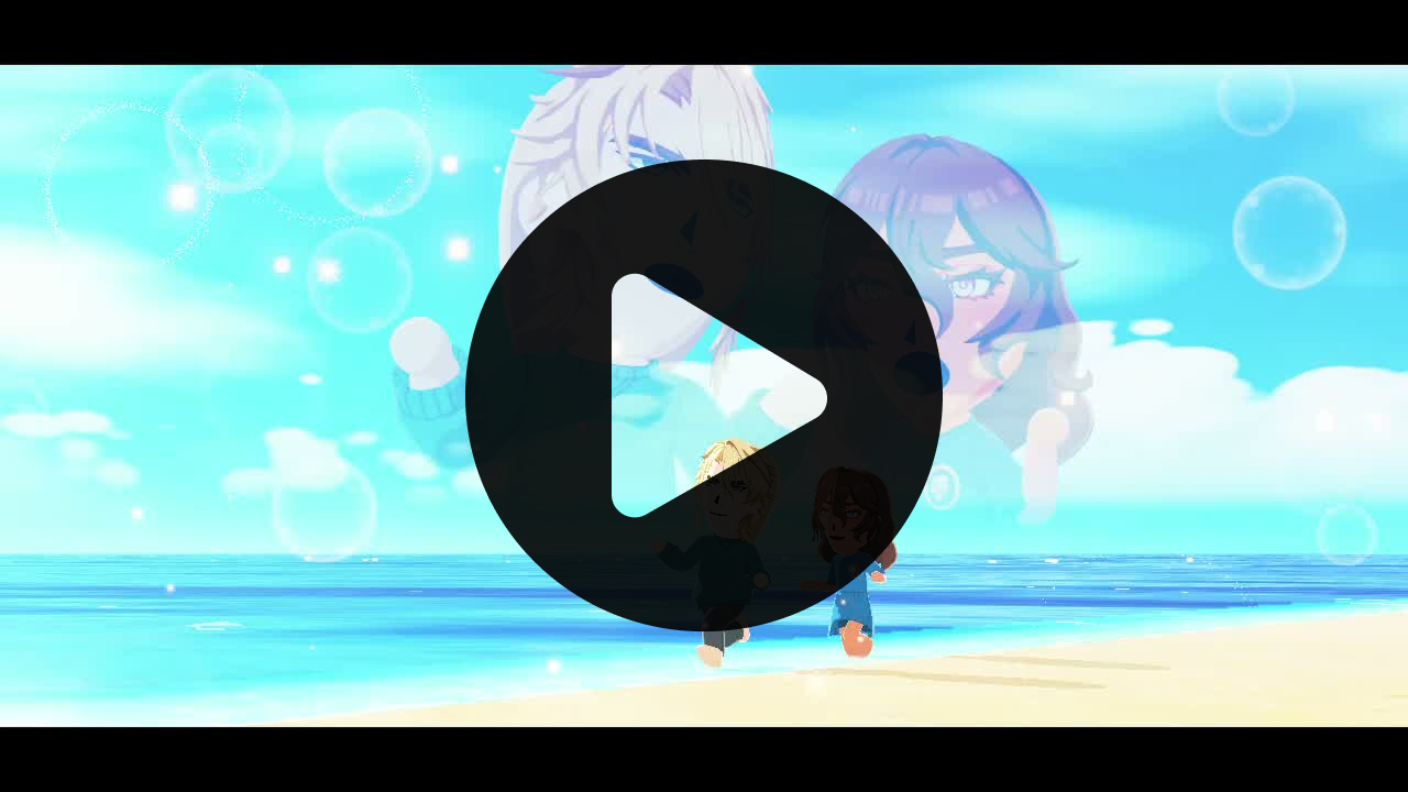 Tomodachi Life: Living the Dream video - Merode chases after Varka along the beach and they both say super sappy things to each other.