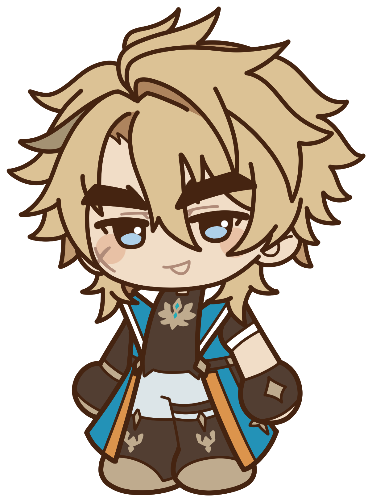 Chibi art of Varka.